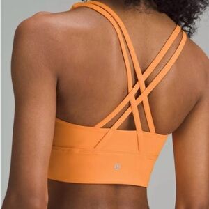 Lululemon High neck : energy bra with zip